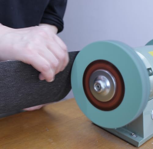 Polyurethane Buffing Wheels 2000 Grit. Mirror Polishing Stainless Steel (8 inch) - size: 8 inch