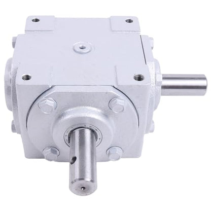 40 HP Right Angle Bevel Gearbox 19455-SR-KW-PH-GR & Keyed Shaft CW/CW 1:1
