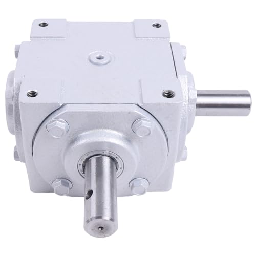 40 HP Right Angle Bevel Gearbox 19455-SR-KW-PH-GR & Keyed Shaft CW/CW 1:1