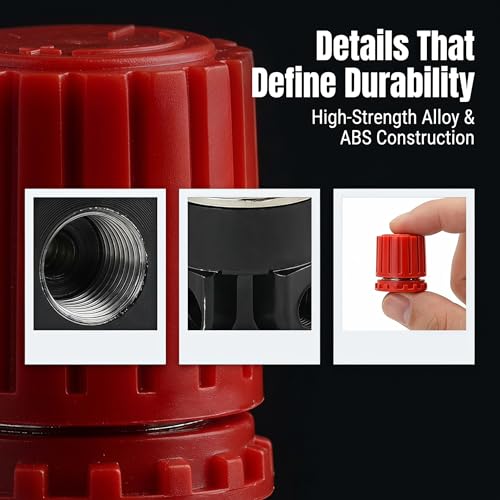 AB-9051116 Pressure Reducer Fits Stanley Bostitch Husky Hitachi Craftsman Air Compressors - color: Pressure Regulator