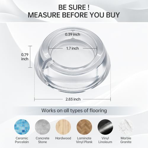 Anti Vibration Pads for Washing Machine, 4Pcs - color: Transparent, size: 4pcs