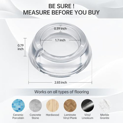 Anti Vibration Pads for Washing Machine, 4Pcs - color: Transparent, size: 4pcs
