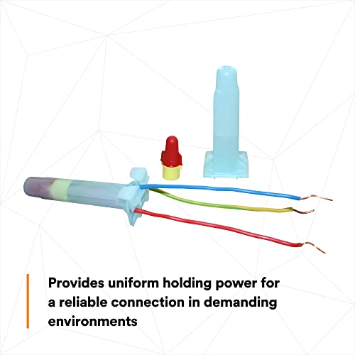 3M Direct Bury Splice Kit DBR/Y-6 (Bulk), 18-10 AWG, R/Y+, Box of 100 - style: DBR/Y: Splice Bulk