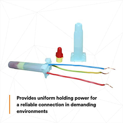 3M Direct Bury Splice Kit DBR/Y-6 (Bulk), 18-10 AWG, R/Y+, Box of 100 - style: DBR/Y: Splice Bulk