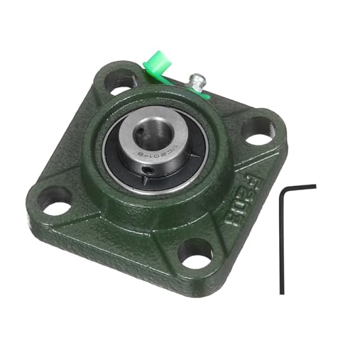 uxcell UCF201-8 Pillow Block Bearings,1/2 inch Bore(ABEC3) - size: UCF201-8 (1/2 inch)