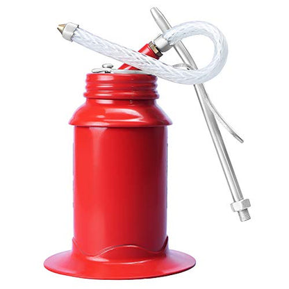 PROLUBE - M15R/F/BS 6-Ounce Pistol Grip Oil Can | Steel Pump | Rigid & Flexible Spout | Base Included (42232)