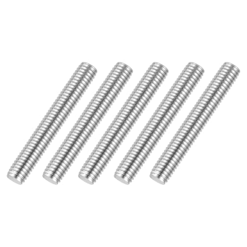 M5-0.8 Fully Threaded Rod 35mm Length Coarse Thread 5Pcs - size: M5‑0.8 35mm