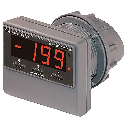 Blue Sea Systems AC/DC Digital Meters - style: DC Multimeter W/Alrm