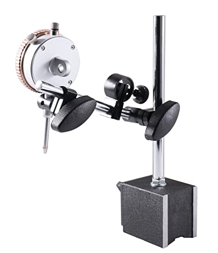 Accusize 3 Pc Magnetic Base and Dial Indicator Set