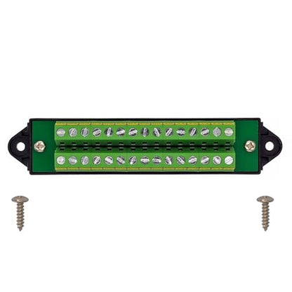 16Amp 300V 15x2 Position Terminal Block Distribution Module. OONO D-1658GP