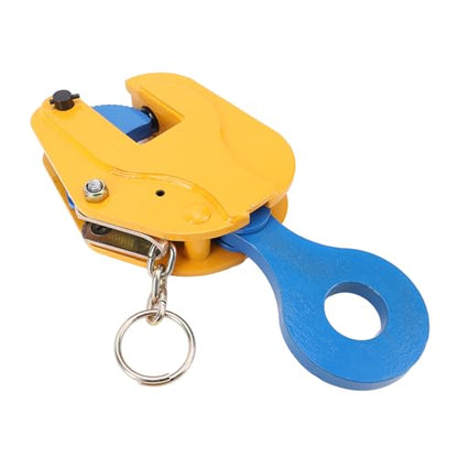 Eujgoov Vertical Plate Lifting Clamp 2 Ton 4400 LBS Alloy Steel 0-30mm Jaw Opening with Rustproof Coating for Steel Plate Lifting Transporting