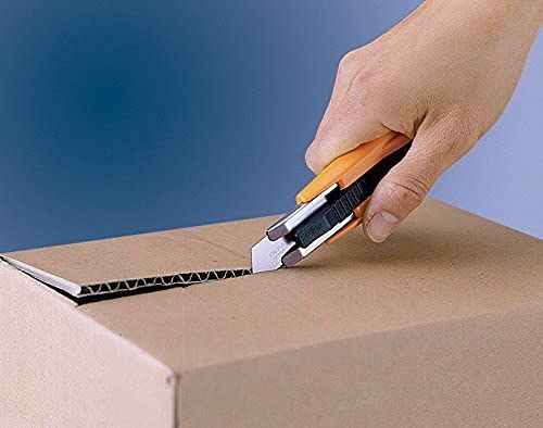 OLFA Self-Retracting Safety Knife (SK-4) - Semi-Auto Blade, Non-Slip Handle