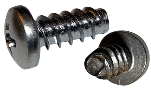 1/4" x 1" Phillips Pan Head 48-2 Thread Forming Screws, 200 Pack - size: 1/4" x 1", style: Package