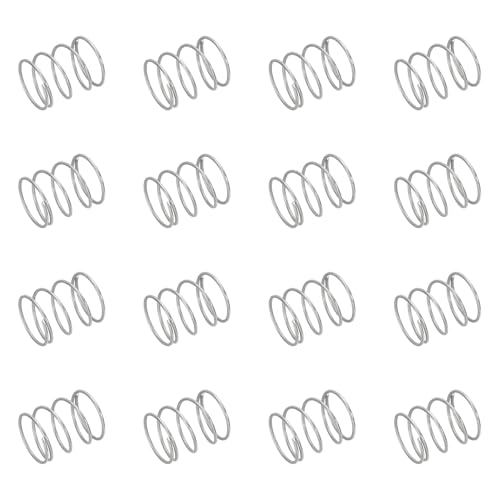 uxcell 50pcs 304 Stainless Steel Compression Springs 0.8mmx15mmx15mm Small - size: 15mmx15mm