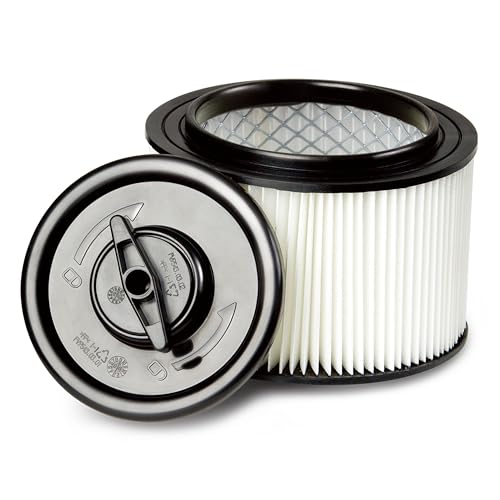 Vacmaster VFCF Washable Cartridge Filter for 4-5 Gal Wet/Dry Vacs - size: 4-5 gal