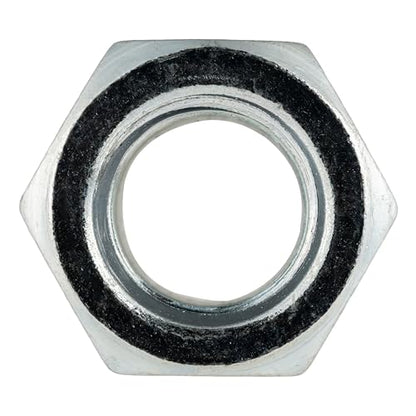 5/16"-18 (100 Pack) Nylock Hex Nuts, Grade 2, Nylon Insert Locknut by Makers Bolt - size: 5/16"-18 (100 pack)