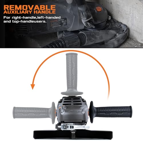 KSEIBI 711985 Concrete Grinder 7 Inch Angle Grinder Kit - style: 15Amps Grinder