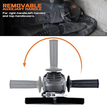 KSEIBI 711985 Concrete Grinder 7 Inch Angle Grinder Kit - style: 15Amps Grinder