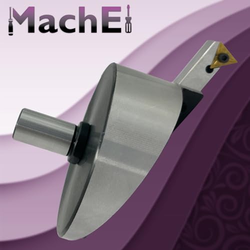 MachEl 4" Fly Cutter with Indexable Carbide Insert Tool 3/4"(19 mm) - size: 3/4" Straight Shank