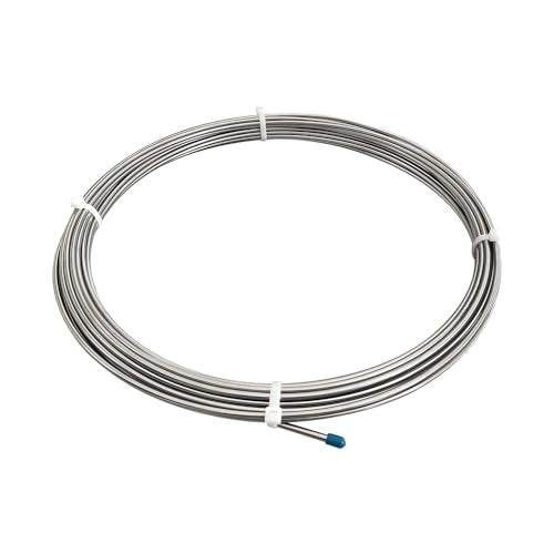 316/316L Stainless Steel Seamless Coiled Tubing 1/4" OD × 0.035" Wall × 100 ft Length Bright Annealed 5100 psi ASTM A269 - size: 1/4" OD × 0.035" Wall × 100 ft