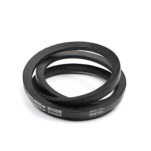 Othmro SPZ900/3V355 Drive V Belt Inner Girth Industrial Power Rubber Transmission Belt Mower Belt Drive for Replacement Upper Transmission Triangle Rubber Lawn Industry Deck :900mm/35"1Pcs - size: SPZ900/3V355