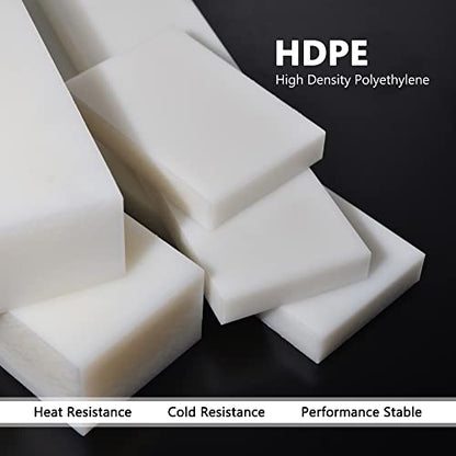 3/4" x 12" x 3" HDPE Block Black PE Polyethylene Rectangular Solid - size: 3/4"x12"x3", style: black