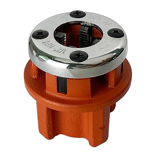 HFS Ratchet Pipe Threader Kit Replacement 1/2-inch Dies - size: 1/2''