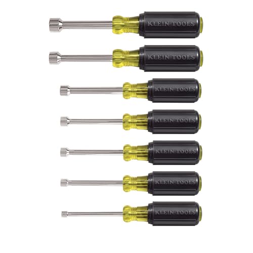 Klein Tools 80021 16-Piece Screwdriver Set with Magnetizer and Klein Tools 85617 8-Piece Precision Screwdriver Set