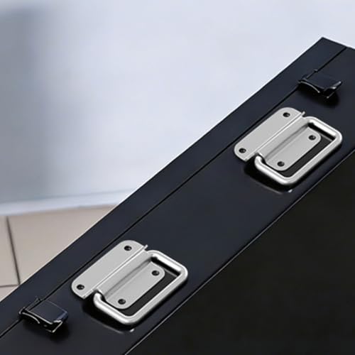 304 Stainless Steel Folding Pull Handle, Recessed Chest Lift Grip