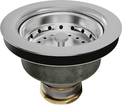 PROFLO PF1434BR 3-1/2" Basket Strainers - Stainless Steel