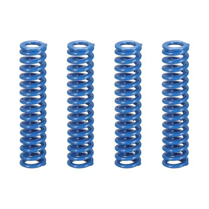 uxcell 4Pcs Blue Compression Springs, 3/8" OD x 1-3/4" L (0.039"x0.075"WD) - size: 3/8"OD, 1-3/4"L