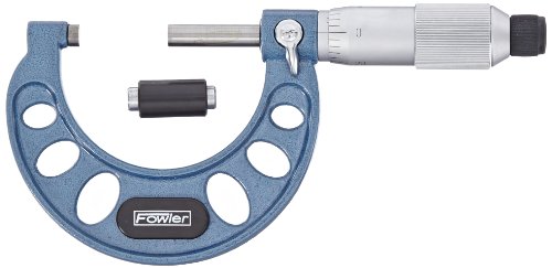 Fowler 52-253-002-1, Premium Outside Inch Micrometer with 1-2" Measuring Range - size: 1-2"