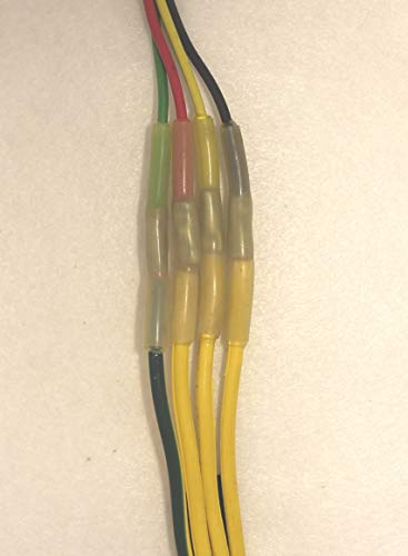 Advance E&I Inc. 3 x A4C - Submersible Pump Wire Splice Kit Repair and Installation. #10#12#14 AWG, 4 Wires. Easy and Reliable. CRIMP It - SHRINK It and FORGET it! 100% Made in the USA