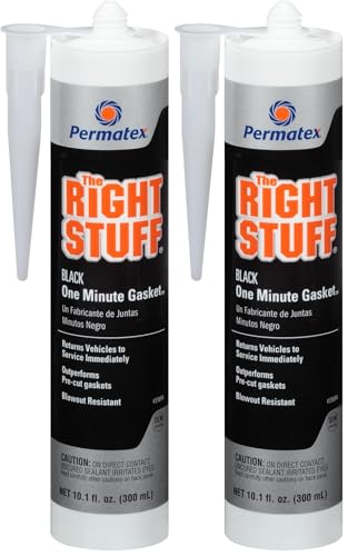 Permatex the Right Stuff Gasket Maker, 10.10 oz (230-33694) (Pack of 2) - size: 10 Fl. Oz. (Pack of 2), style: The Right Stuff 1 Min