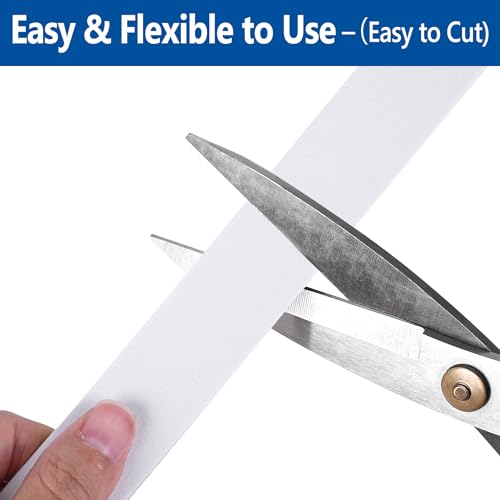 Self-Adhesive High Density Foam Insulation Strips - 1/2in x 1/16in x 66Ft Weatherstrip with Strong Adhesive for Door and Window Soundproofing - size: 1/2in x 1/16in x 66Ft