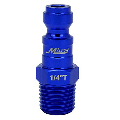 ColorFit Coupler & Plug Kit (5 Piece), T-Style 1/4" NPT Blue - style: Without Bumper
