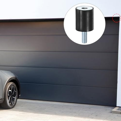 M METERXITY 8-Pack Rubber Mounts D25mmxH30mm Male/Female Vibration Isolators Cylindrical Shock Absorber W M8 x 20mm Studs for Air Compressor/Car/Pump/Boat/Garage Motor/Bobbins Rubber Isolators - size: M8 x 20mm, 25mm x 30mm