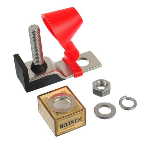 BOJACK 300A Marine Rated Battery Fuse 58V DC Max IP66 Waterproof Fuse Holder - style: 300A