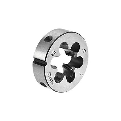 uxcell M24 X 1.5 Metric Round Die, Machine Thread Left Hand Threading