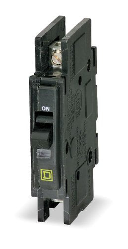 Square D Miniature Circuit Breaker 1-Pole 10A 120/240VAC QOU110