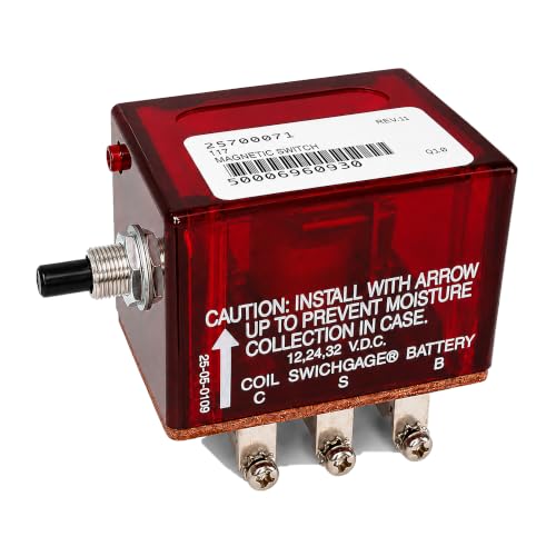 117 Push Button Magnetic Switch for FW Murphy 25700071 Engine Shutdown