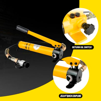 CP-180 Hydraulic Hand Pump High Pressure Portable Manual Hydraulic Pump Hydraulic Lifting Pump