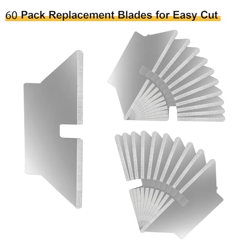Cutter Replacement Blades for Easy Cut 60 Pack - size: 60Pack