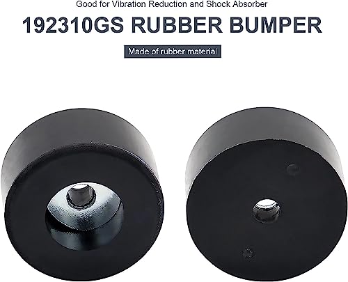 Thaekuns 4PCS 192310GS Anti Vibration Foot Pads – Rubber Isolator Bumpers for Air Compressors, Generators, Pressure Washers, Speakers & Furniture – Universal Fit, Noise Reduction, Non-Slip Design
