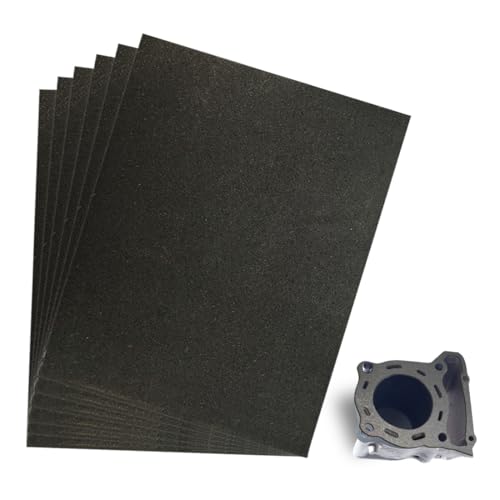 Gasket Making Material 6 Pcs Non Asbestos Paper Sheet High Temperature Gasket Material 15 x 11.8 Inches 3 thicknesses for Gasoline Diesel Oil Small Engine DIY Rebuild Sealing