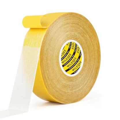 High Tack Double Sided Tape Heavy Duty Grid Mesh Stick,1.18" x 66FT - size: 1 Pack, 1.18" x 66FT