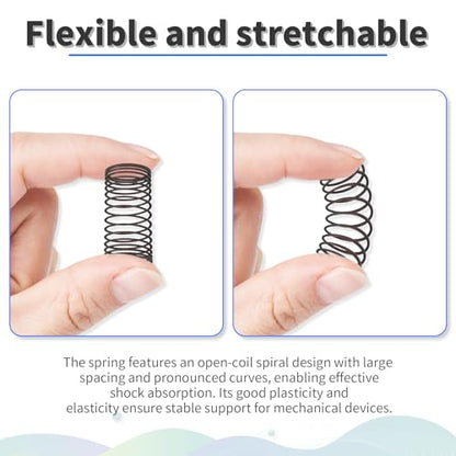10pcs Compression Spring, 0.047" Dia, 0.47" OD, 1.97" Length - size: 10 pcs 1.2*12*50mm
