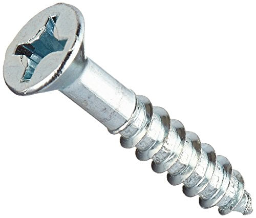 The Hillman Group 40852 Flat-Head Phillips Wood Screws (#12 x 1-1/4") - 50 Pieces