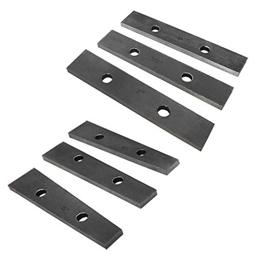 6 PCS 1/2-5° Thin Angle Block Vise Precision Gage Set 1/2 1 2 3 4 5 Degree