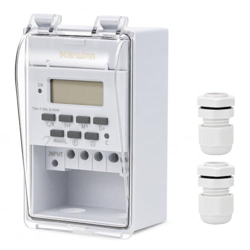 220V 30A Programmable Digital Timer Switch, 16 On/Off Timing Times